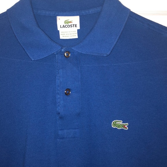 Lacoste Other - Lacoste polo shirt royal blue Size 5
